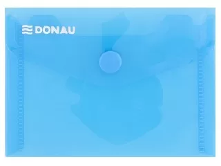 Irattartó tasak, A7, PP, patentos, DONAU, kék