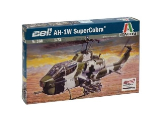 Italeri: AH-1W SuperCobra helikopter makett, 1:72