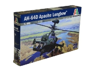 Italeri: AH-64D Apache helikopter makett, 1:72