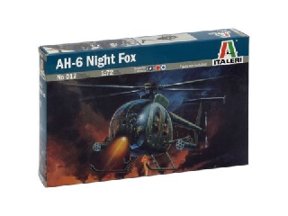 Italeri: AH-6 Night Fox helikopter makett, 1:72