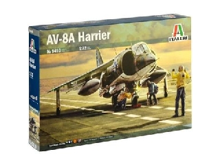 Italeri: AV-8A repülőgép makett, 1:72