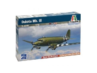 Italeri: Dakota Mk.III repülőgép makett, 1:72