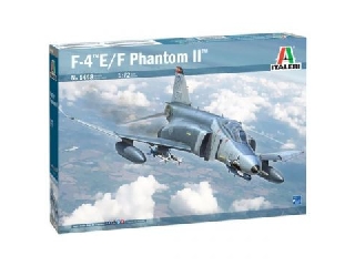 Italeri: F-4E/F Phantom repülőgép makett, 1:72