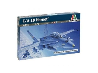 Italeri: F/A-18 Hornet harcászati vadászbombázó repülőgép makett, 1:72