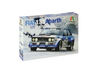 Italeri: FIAT 131 Abarth rally autó makett, 1:24