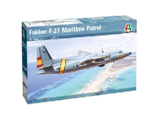 Italeri: Fokker F-27 Maritime Patrol repülőgép makett, 1:72