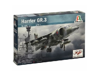 Italeri: Harrier GR. 3 Falkland repülőgép makett, 1:72