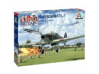 Italeri: Hurricane MK. I repülő makett, 1:48