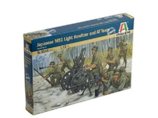 Italeri: II. világháborús japán gyalogság M92 könnyű tarackkal, 1:72