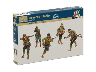 Italeri: II. világháborús japán katonák, 1:72