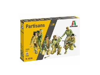 Italeri: II. világháborús partizán katonák, 1:35