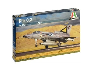 Italeri: Kfir C.2/C.7 repülőgép makett, 1:72