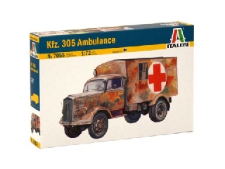 Italeri: KFZ. 305 Ambulance jármű makett, 1:72