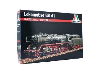 Italeri: Lokomotive BR41 gőzmozdony makett, 1:87