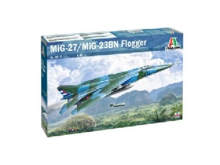 Italeri: MiG-27 Flogger D vadászrepülőgép makett, 1:48