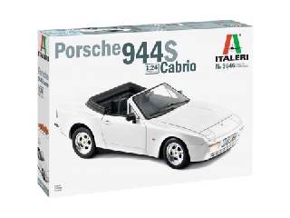 Italeri: Porsche 944 S Cabrio sportautó makett, 1:24