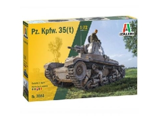 Italeri: Pz. Kpfw. 35(t) tank makett, 1:72