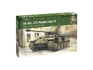 Italeri: Sd. Kfz. 171 Panther Ausf. A karckocsi makett, 1:56