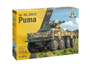 Italeri: Sd.Kfz 234/2 Puma páncélautó makett, 1:35