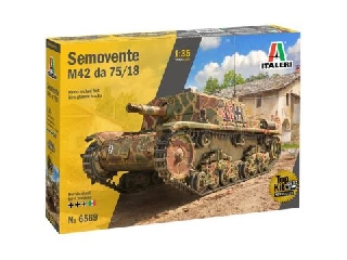 Italeri: Semovente M42 da 75/18 önjáró löveg makett, 1:35