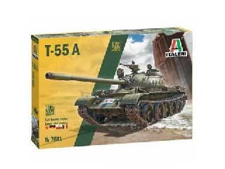 Italeri: T-55A tank makett, 1:72