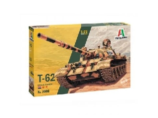 Italeri: T-62 tank makett, 1:72