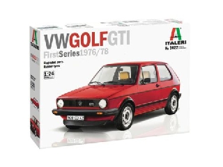 Italeri: VW Golf GTI Rabbit autó makett, 1:24