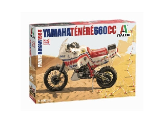 Italeri: Yamaha Tenere 660 cc 1986 motorkerékpár makett, 1:9