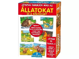 Játszva ismerjük meg oktató puzzle többféle