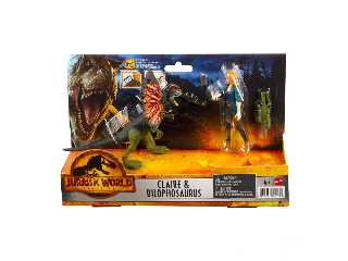 Jurassic World 3 Claire és Dilophosaurus 