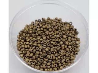 Kásagyöngy 2 mm 20 g aranybarna