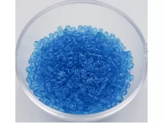 Kásagyöngy 2 mm 20 g átlátszó kék
