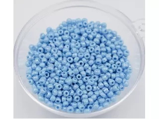 Kásagyöngy 2 mm 20 g  világoskék
