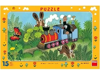 Kisvakond és a mozdony 15 darabos puzzle