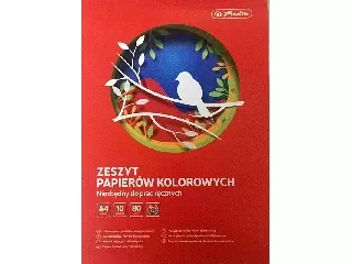 Kivágópapír 10 szín A4 fényes