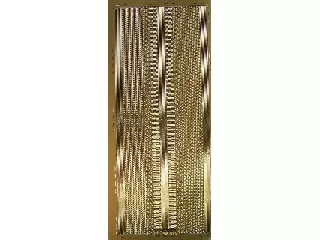 Kontúrmatrica Arany 10*23 cm \