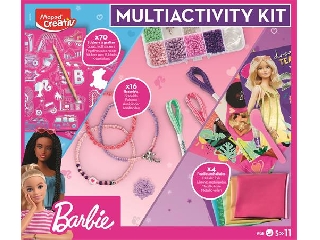 Kreatív Barbie készlet, 3 az egyben, MAPED CREATIV 