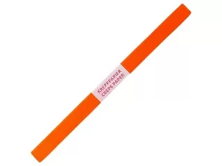 Krepp papír 50x200cm Neon - narancs