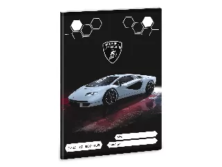 Lamborghini A/5 négyzethálós füzet 27-32