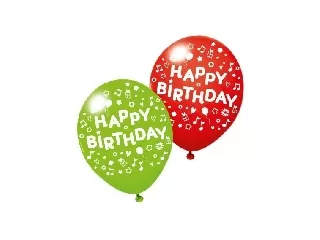 Léggömb / 3 db Happy Birthday