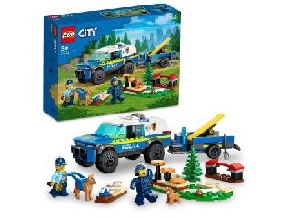 LEGO City 60369 Rendőrségi kutyakiképző közpon