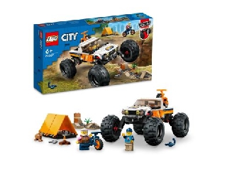 LEGO City 60387 4x4-es terepjáró kalandok