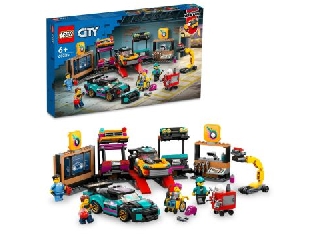 LEGO City 60389 Egyedi autók szerelőműhelye