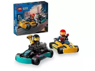 LEGO City Great Vehicles 60400 Gokartok és versenypilóták