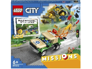 LEGO City Missions 60353 Vadállat mentő küldetések