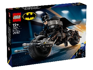 LEGO DC 76273 Batman figura és denevér