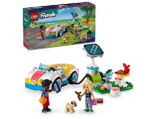 LEGO Friends 42609 Elektromos autó és töltőállomás