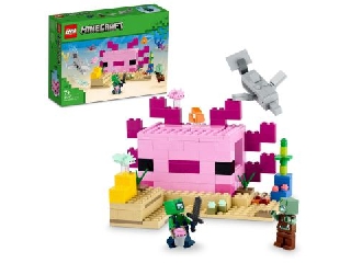 LEGO® Minecraft®: Az Axolotl ház 21247 építőjáték-készlet