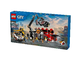 LEGO My City 60472 Roncstelep autókkal