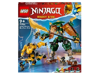 LEGO Ninjago 71794 Lloyd és Arin nindzsacsapatának robotjai